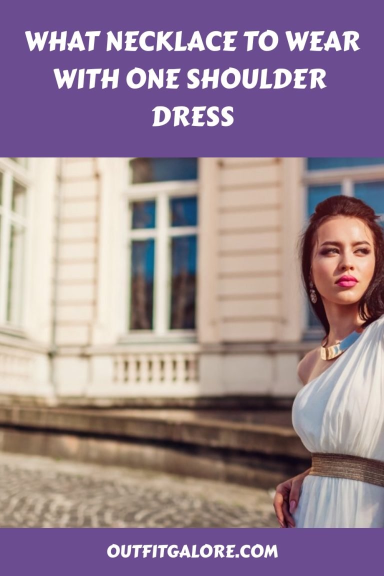 What Necklace To Wear With One Shoulder Dress Outfit Galore