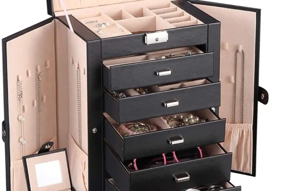 jewelry chests - 10 Necklace Storage Ideas To Keep Your Jewelry Safe And Organized