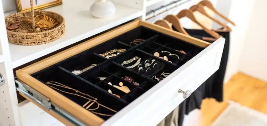 jewelry drawers - 10 Necklace Storage Ideas To Keep Your Jewelry Safe And Organized