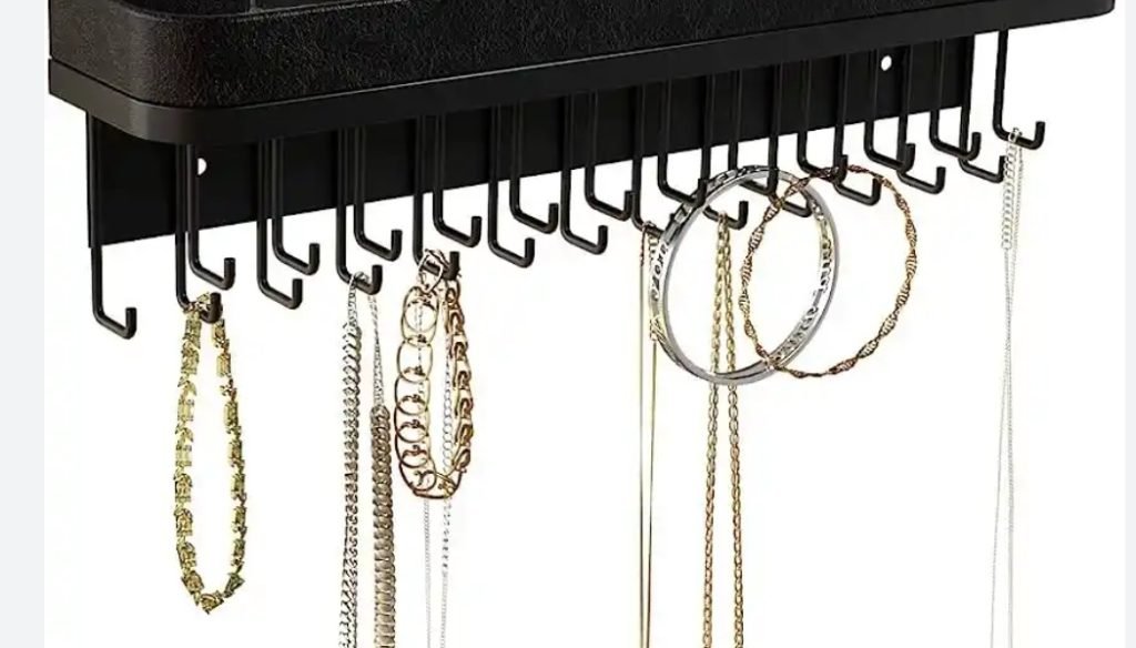 jewelry hangers - 10 Necklace Storage Ideas To Keep Your Jewelry Safe And Organized