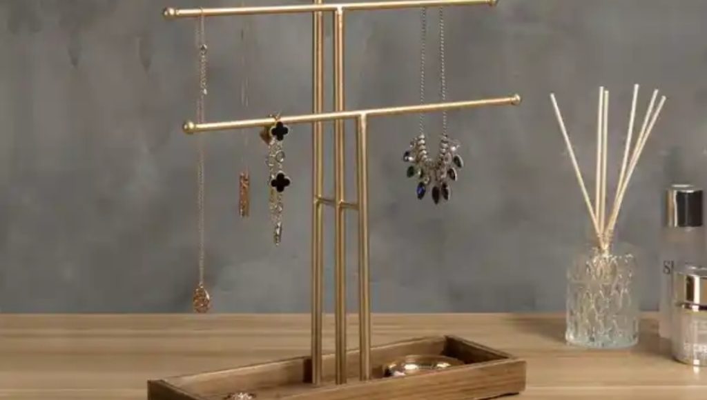 jewelry stands - 10 Necklace Storage Ideas To Keep Your Jewelry Safe And Organized