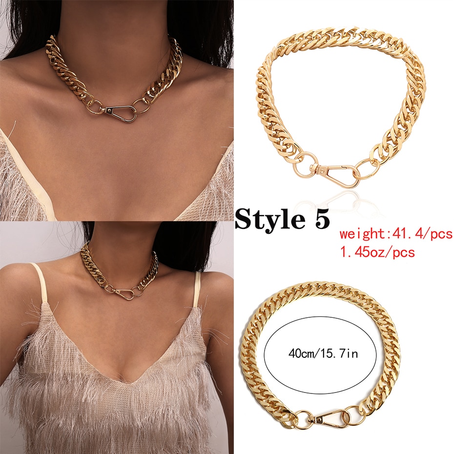 Women's Chain Stylized Necklace