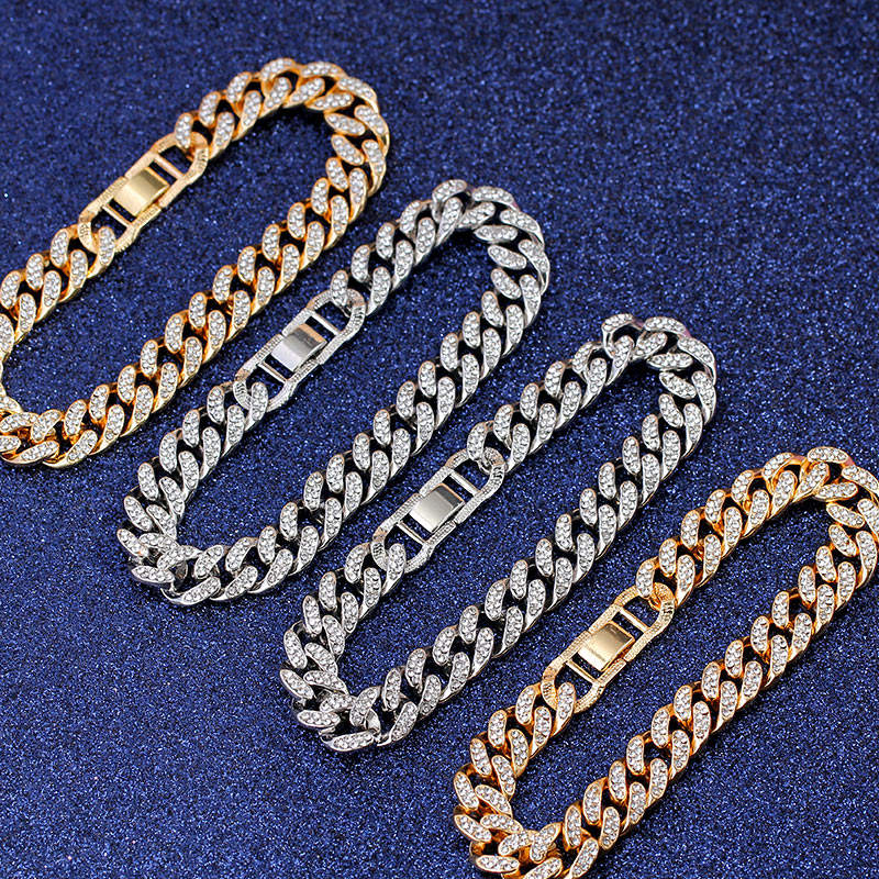 Women's Solid Link Chain Bracelet