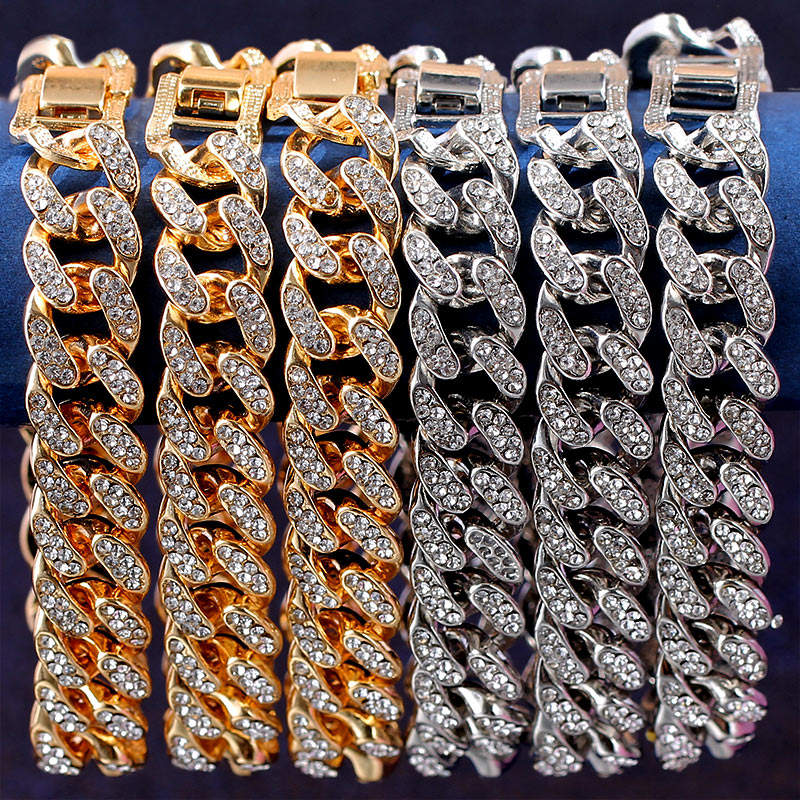 Women's Solid Link Chain Bracelet