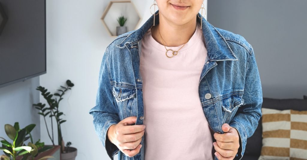 Match the Metals - How To Wear Necklaces With Denim Jackets