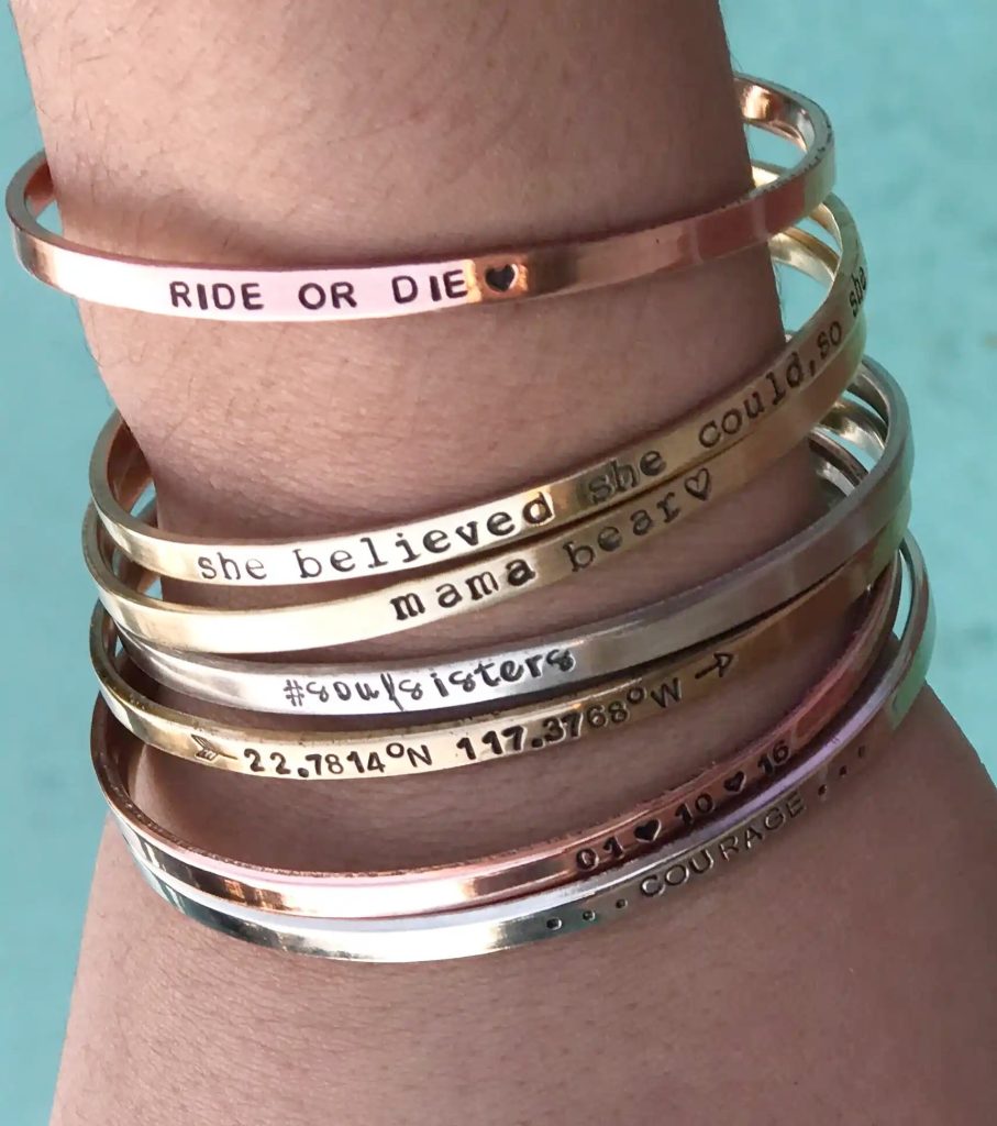 Matching The Design To The Word - What Words To Put On A Bracelet