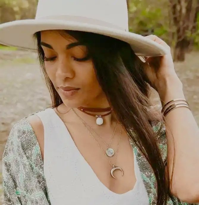 Add a pendant - How To Mix And Match Necklaces For A Boho Look