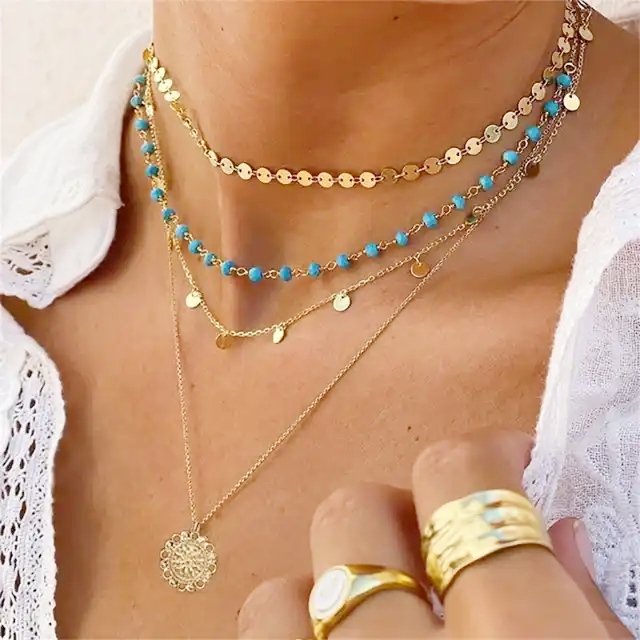 Choose Your Base Piece - How To Mix And Match Necklaces For A Boho Look
