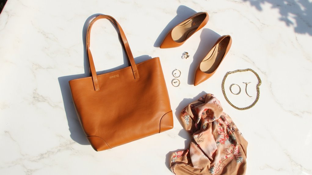 coordinate shoes and bags